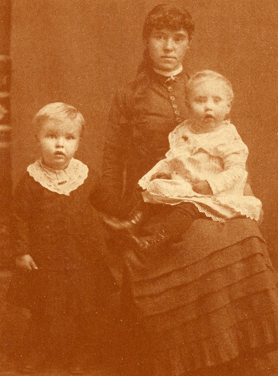 Mary Ann Kees and children