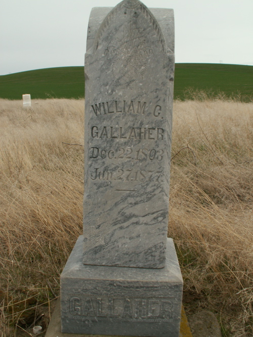 William Gallaher headstone