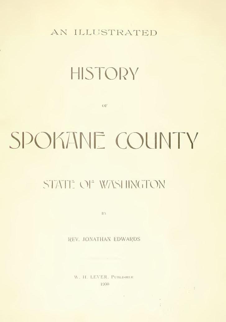 Illustrated History of Spokane County
