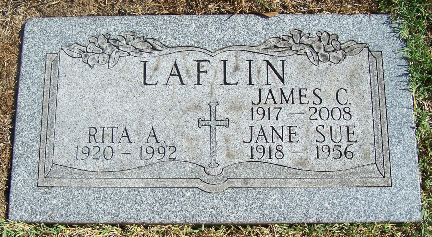 Laflin headstone