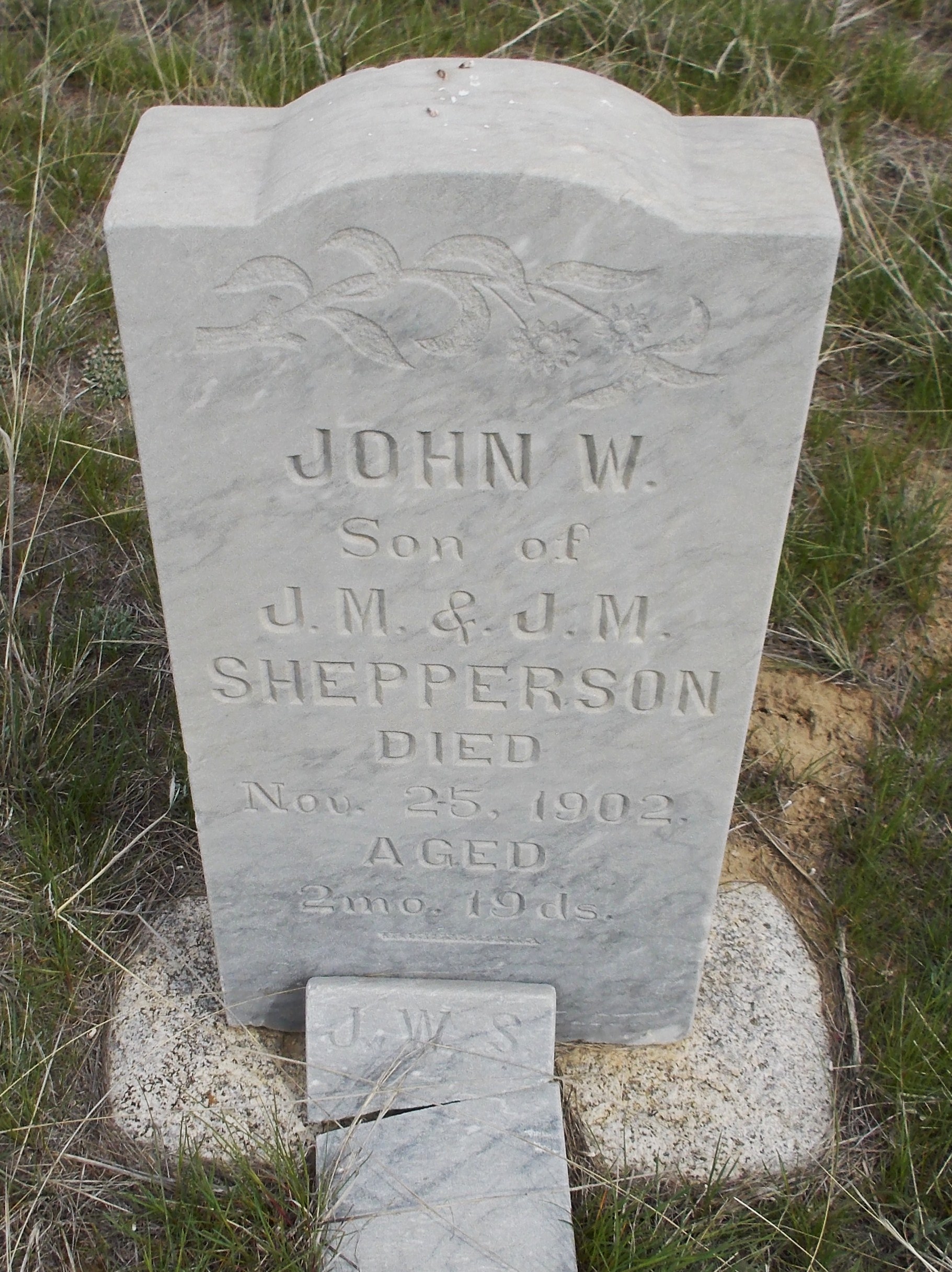 John Shepperson headstone