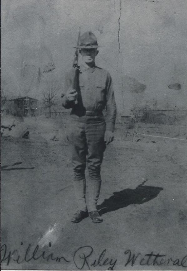 William R. Wetherall soldier